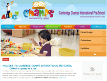 Tablet Screenshot of cambridgechamps.com